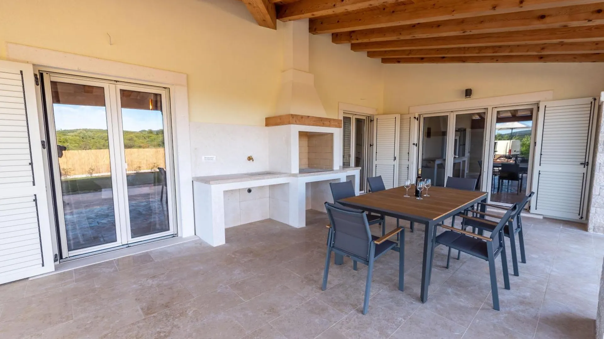 Hébergement de vacances Ferienhaus Mit Privatpool Fuer 6 Personen Ca, 150 M Sup2 In Vinez, Istrien Rabac Und Labin Croatie